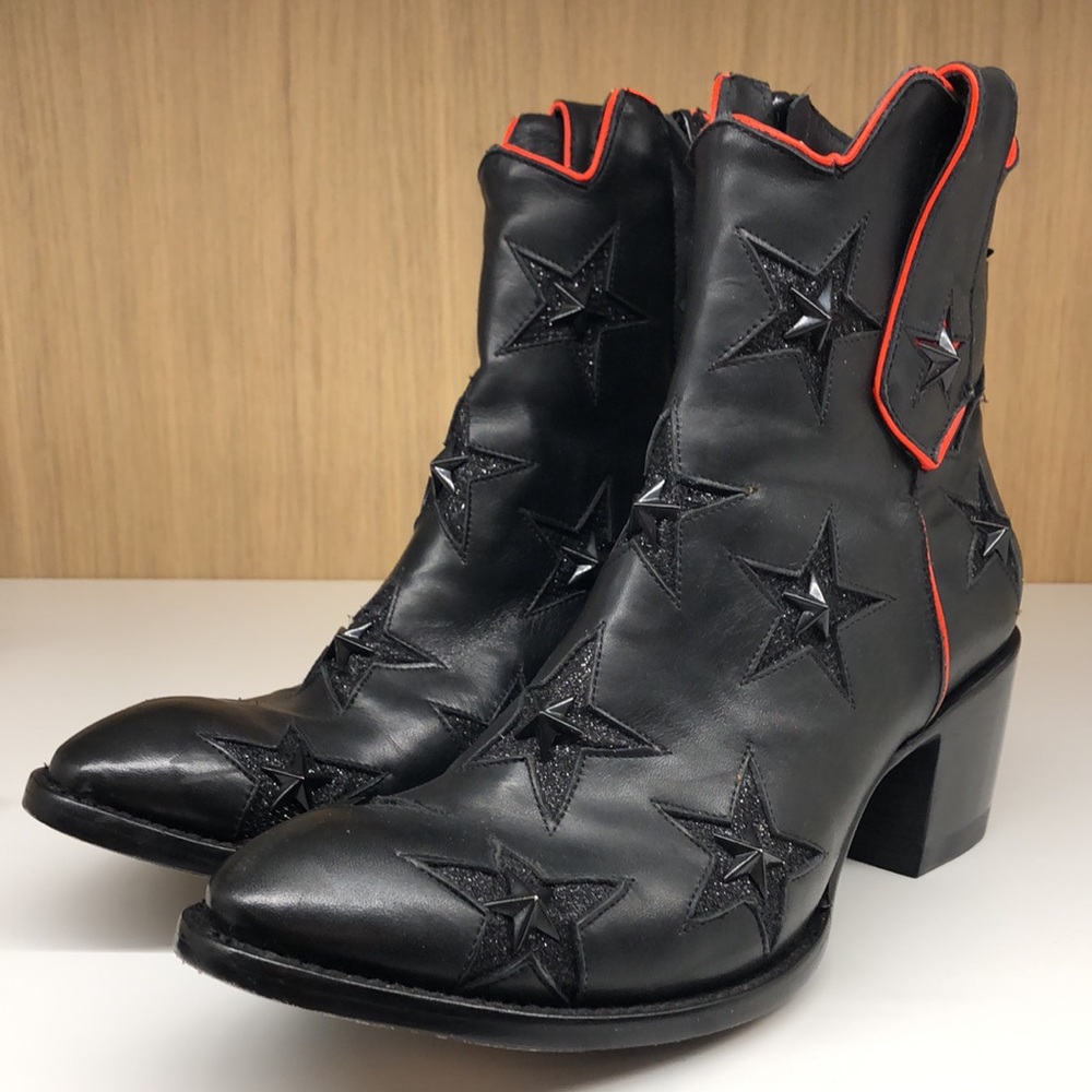 🍒HP🍒MEXICANA STUDDED ANKLE BOOTS - Picture 1 of 7